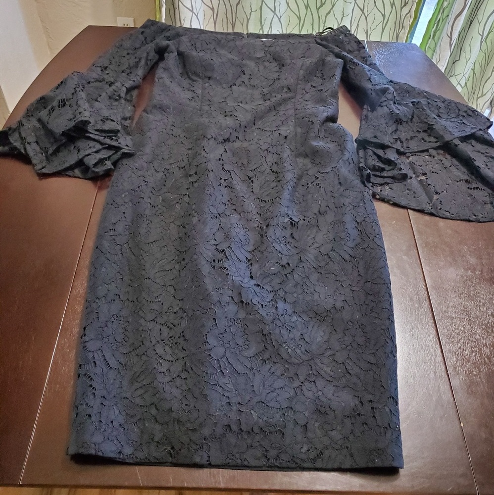Chelsea 28 Black Lace Dress